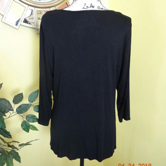 Apt. 9 Black Top XL - Picture 4 of 6
